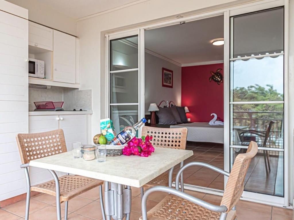 Studio Village Vacances,Vue Mer, Plage A 30M ,Wifi A Sainte Anne 외부 사진