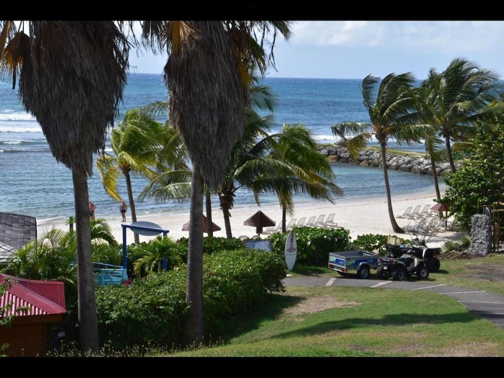 Studio Village Vacances,Vue Mer, Plage A 30M ,Wifi A Sainte Anne 외부 사진
