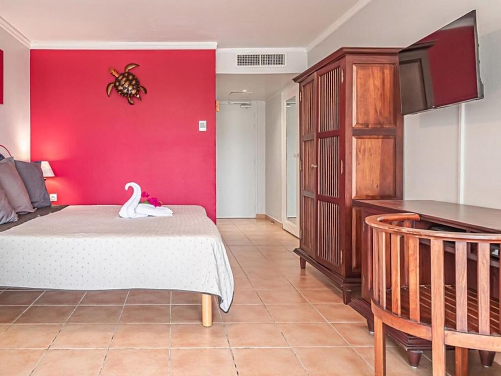 Studio Village Vacances,Vue Mer, Plage A 30M ,Wifi A Sainte Anne 외부 사진