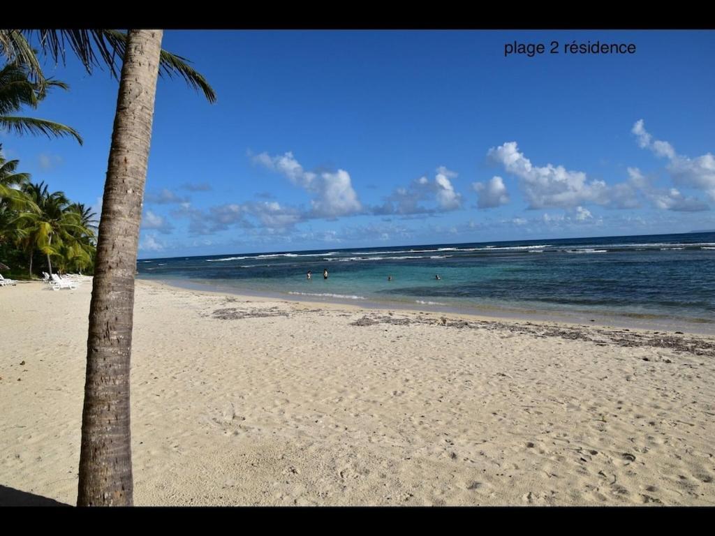 Studio Village Vacances,Vue Mer, Plage A 30M ,Wifi A Sainte Anne 외부 사진