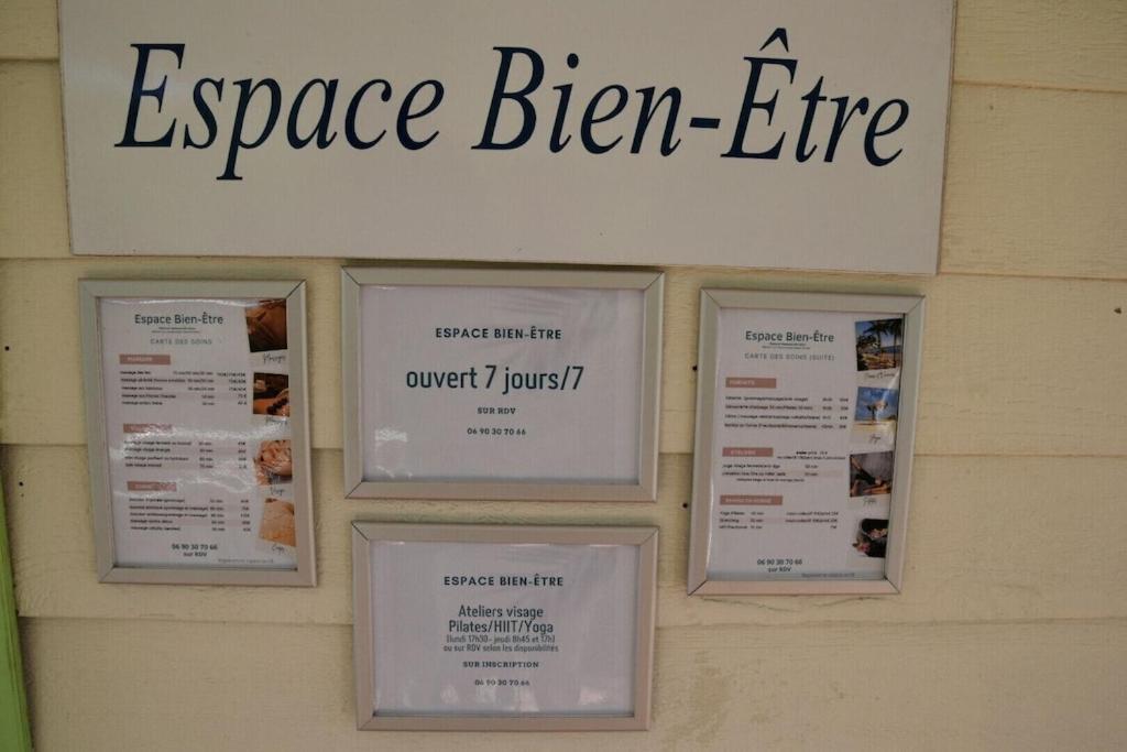 Studio Village Vacances,Vue Mer, Plage A 30M ,Wifi A Sainte Anne 외부 사진