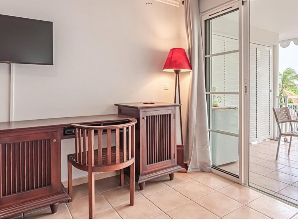 Studio Village Vacances,Vue Mer, Plage A 30M ,Wifi A Sainte Anne 외부 사진